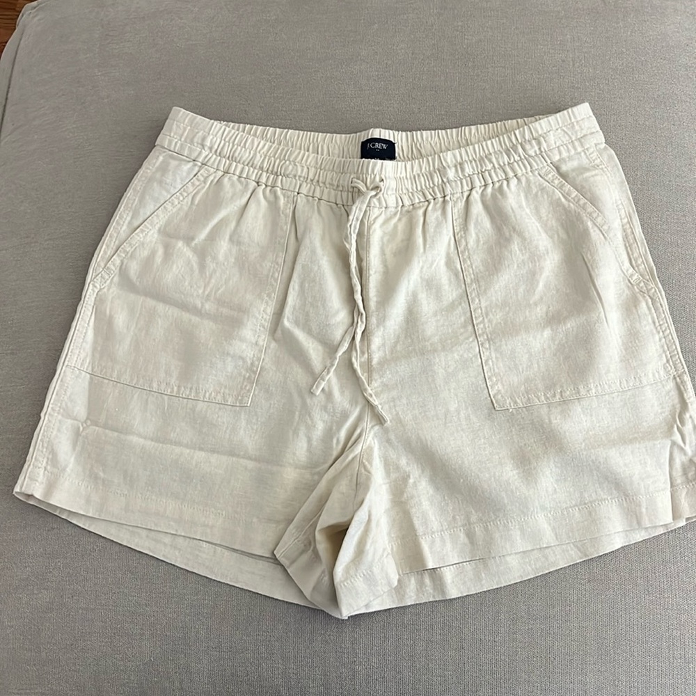 J. Crew Linen Blend Shorts